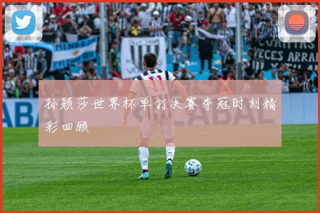 孙颖莎世界杯单打决赛夺冠时刻精彩回顾