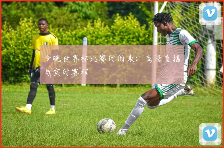 今晚世界杯比赛时间表：高清直播与实时赛程