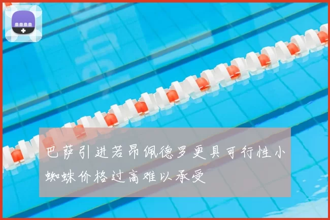 巴萨引进若昂佩德罗更具可行性小蜘蛛价格过高难以承受