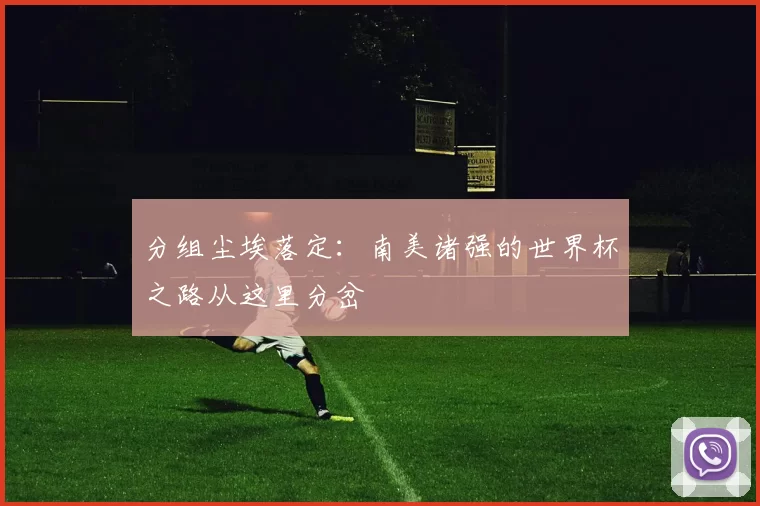 分组尘埃落定：南美诸强的世界杯之路从这里分岔